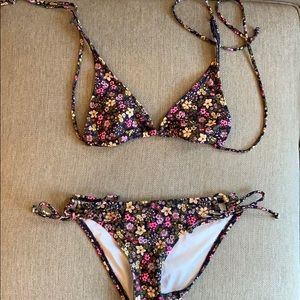 Floral Bikini Set (top and bottom)